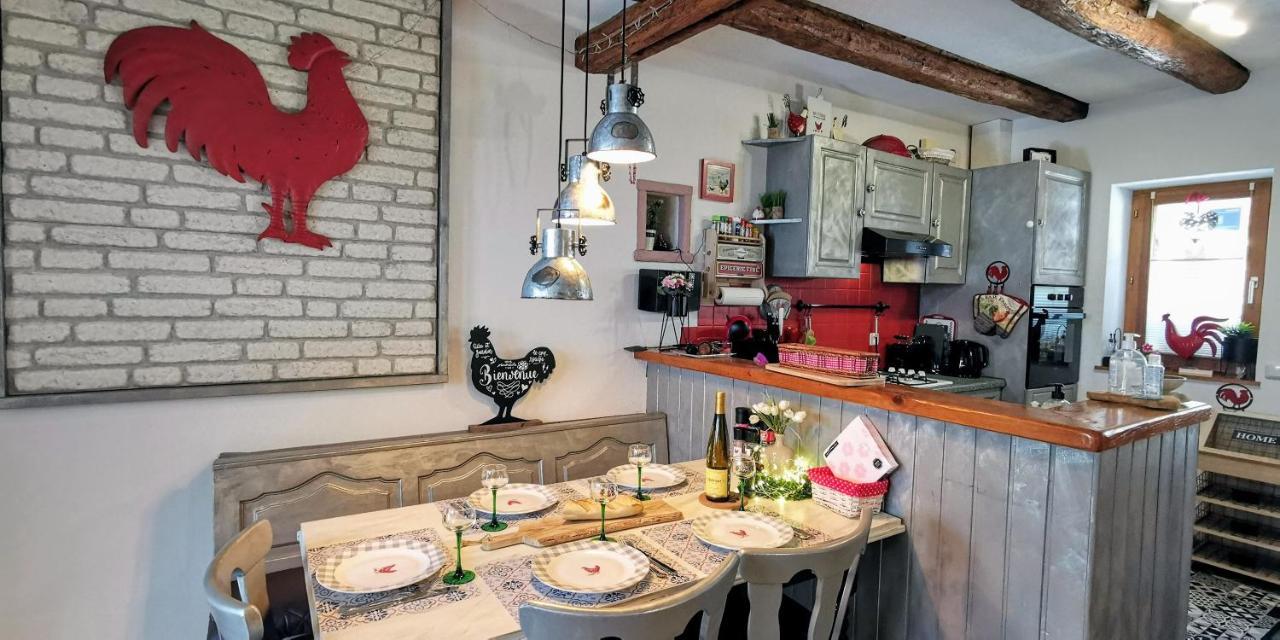 Gite Le Coq Rouge Eguisheim Extérieur photo