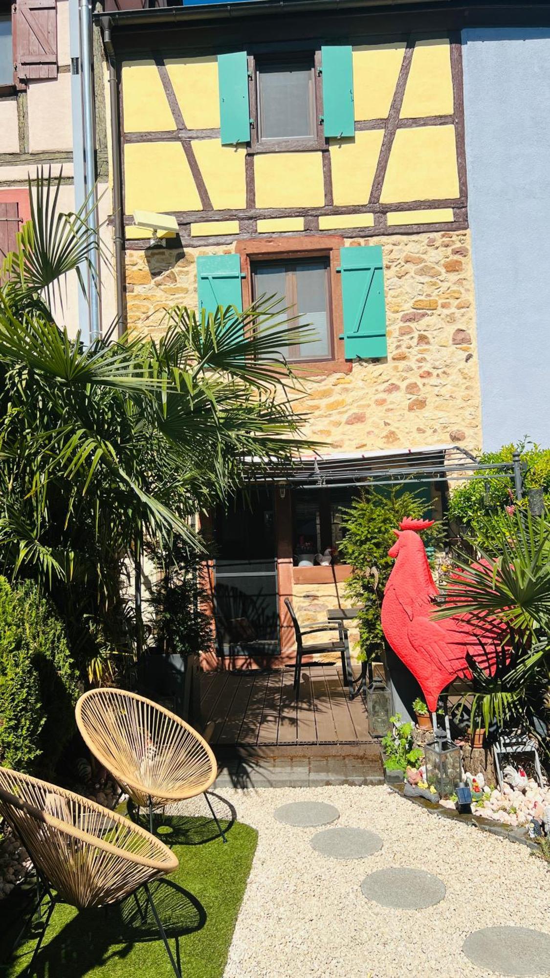 Gite Le Coq Rouge Eguisheim Extérieur photo